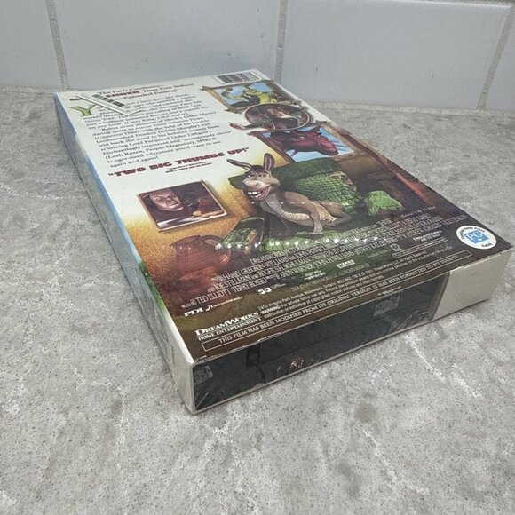 SHREK Vhs 2001 Special Edition Big Box VHS RARE - BRAND NEW & FACTORY SEALED - Picture 4 of 5